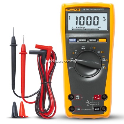 Fluke 175 Multimeter Digital | True RMS, Ukuran Tepat | True RMS Digital Multimeter